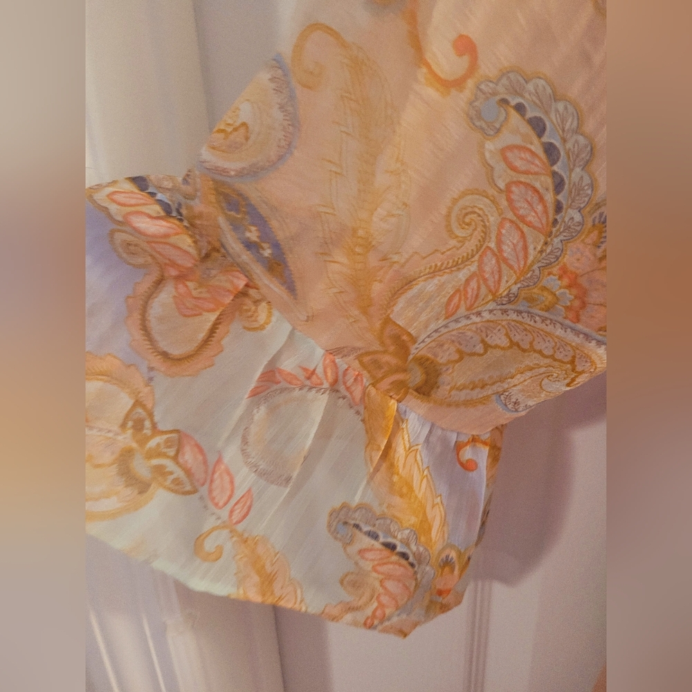 🥭🪻City Chic Pastel Floral Midi Dress - Picture 14 of 16